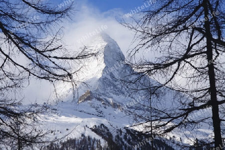  das Matterhorn von der Riffelalp aus gesehen