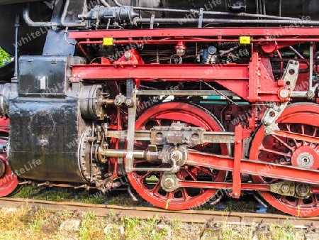 Historische Dampflokomotive (Henschel 1944)
