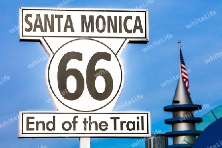 End of Route 66 in Santa Monica