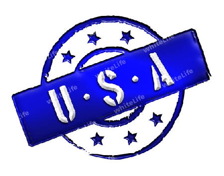 Sign and stamp named AMERICA for your presentation, for websites and many more.