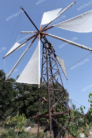 Windmühle auf der Lassithi Hochebene