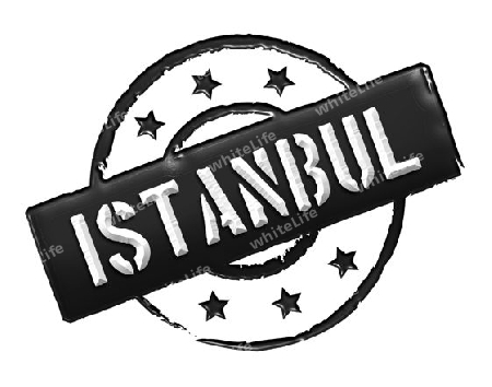 Sign and stamp for your presentation, for websites and many more named Istanbul