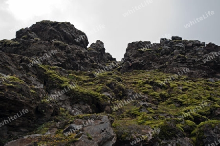 Der S?dwesten Islands, Obsidian-Lavafeld in Landmannalaugar
