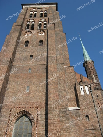 Marienkirche in Danzig, Gdansk, Polen