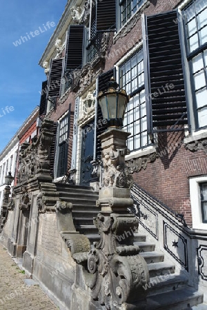 Rathaus in Sneek. Friesland, Niederlande