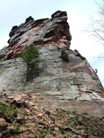 Kletterwand am Trifels