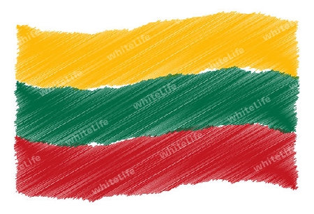Lithuania - The beloved country as a symbolic representation as heart - Das geliebte Land als symbolische Darstellung als Herz