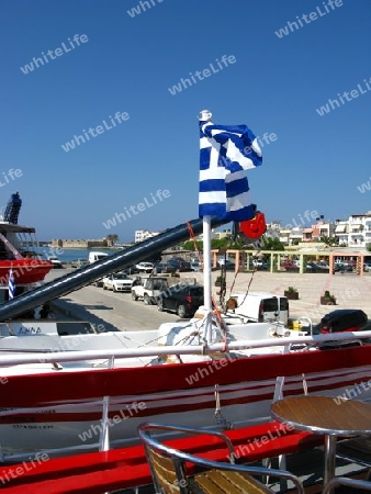Kleiner, griechischer Hafen
