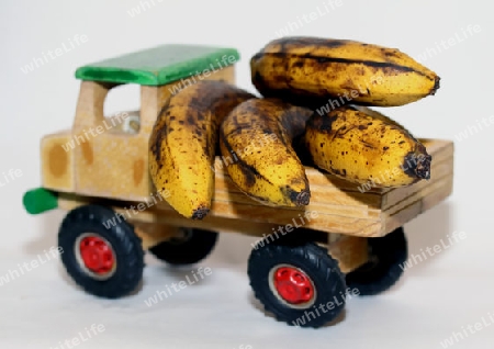 LKW-Bananentransport