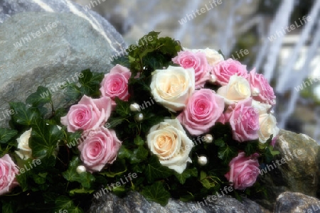 Brautstrauss mit Rosen