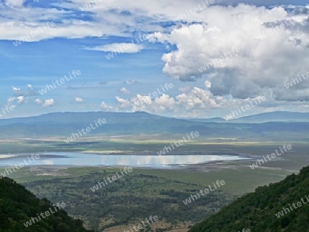 Tansania - Blick auf den Ngorongoro Krater