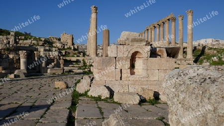 Antike Stadt Gerasa, Jerasch. Jordanien