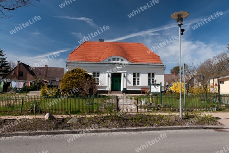 Kapit?nshaus in Wustrow auf dem Fischland,  Deutschland