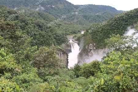 Wasserfall Ecuador