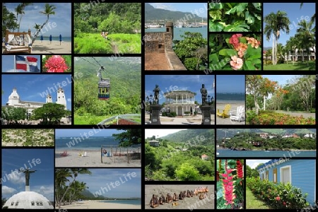 Dominikanische Republik Collage