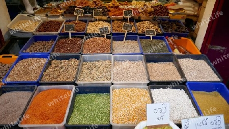 Markt in Akkon, Israel