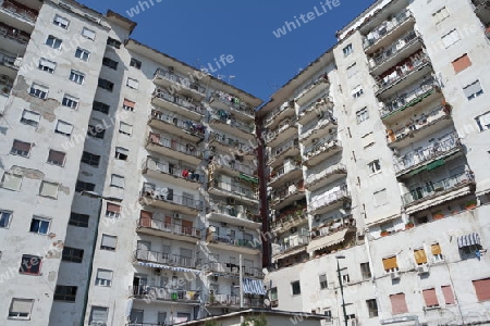 Wohnblock in Neapel
