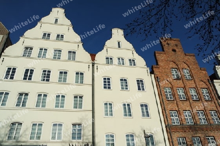 Altstadt Architektur in Lübeck