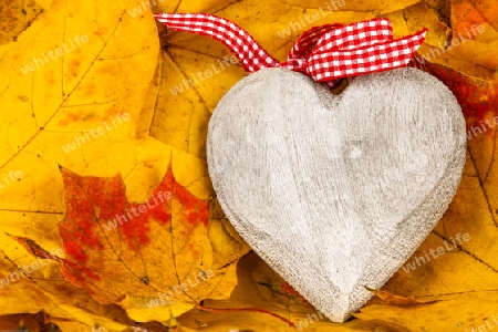 Herbstliches Herz