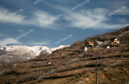 Berglandschaft im Kosovo