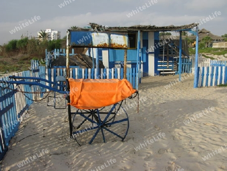 Strandbar in Tunesien
