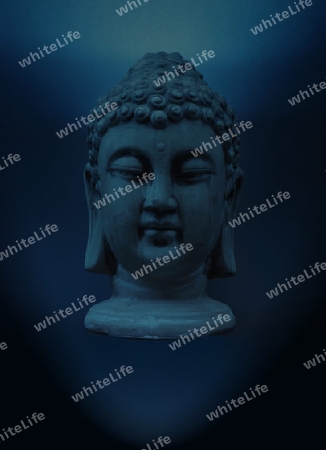 Buddha blau         