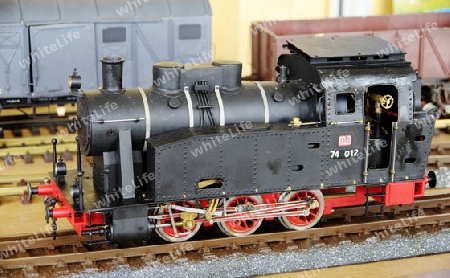 Dampflokomotive - Modell  1