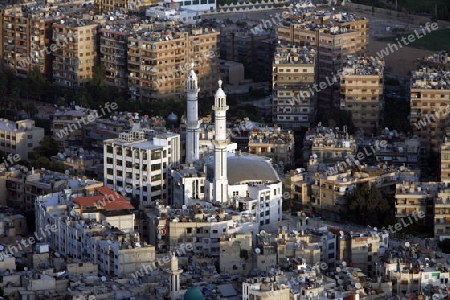 Asien, Naher Osten, Syrien, Damaskus,   Sicht ueber die Grossstadt von Damaskus der Hauptstadt von Syrien. 