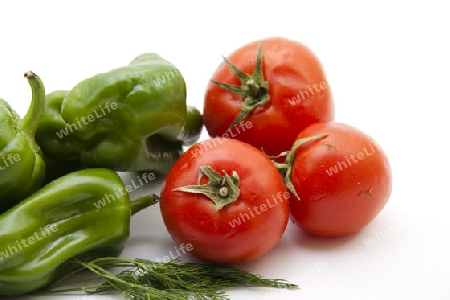 Tomaten mit Paprika