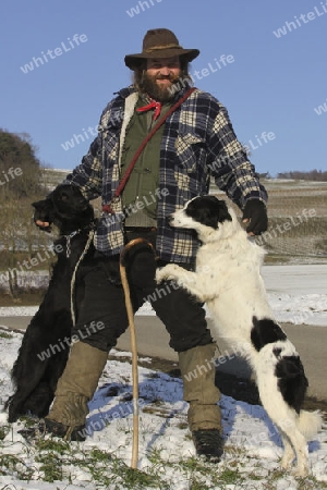 Der Hirte und seine Hunde
