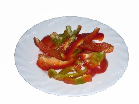 Paprika-Salat