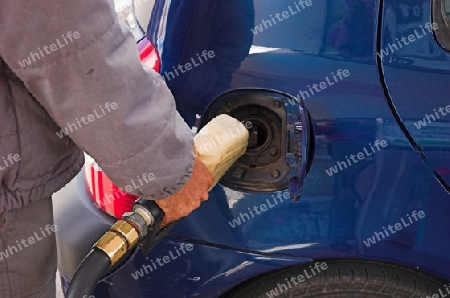 supplying of gasoline
