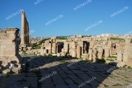 Antike Stadt Gerasa, Jerash. Jordanien