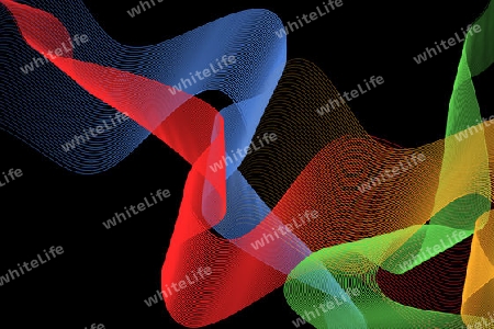 Farbiger computer generierter abstrakter Hintergrund.