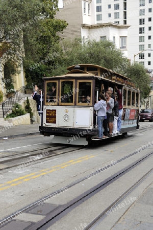 Cable Cars in  San Francisco, Kalifornien, USA