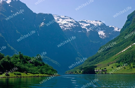 Auerlandsfjord in Norwegen