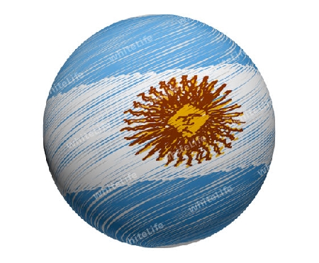 PLANET ARGENTINA- your country shown as illustrated banner for your presentation or as button...