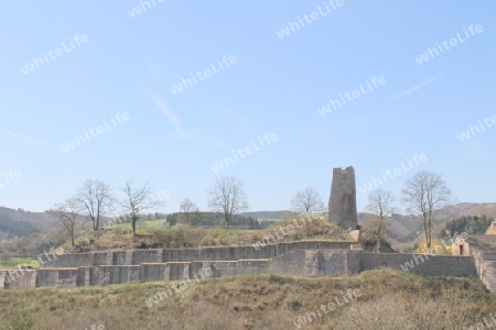 Burganlage Dasburg Suedeifel