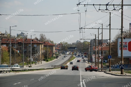 Street in Plovdiv