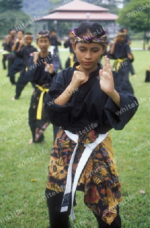 Girls take Sport training in the city of  Kuala Lumpur in Malaysia in southeastasia.