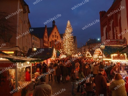 Weihnachtsmarkt auf dem Frankfurter R?mer