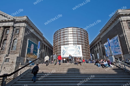 Berlin Museumsinsel / Pergamon-Museum Au?enansicht mit Haupteingang