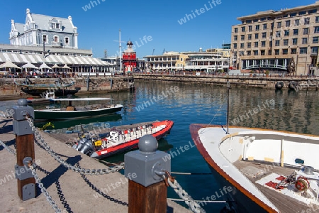 At the waterfront in Cape Town South Africa