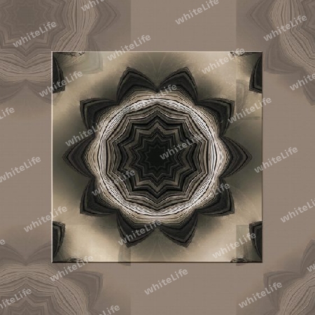 Digitalart, Kaleidoskop, Verschiebeung, 3D-Rahmen, Textur; 6000x6000x24, 1.00