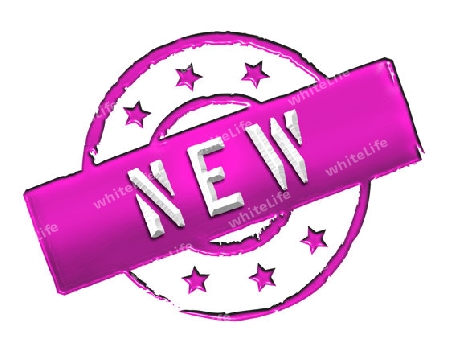 Sign and stamp named "NEW" for your presentation, for websites and many more.