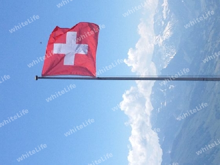 Niesen - Schweizer Fahne
