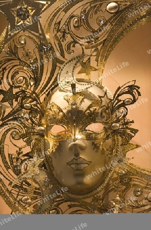 Venedig - Maske - goldene Mond
