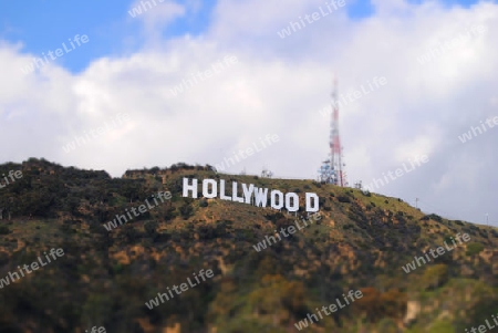 Hollywood Zeichen - Minitatur