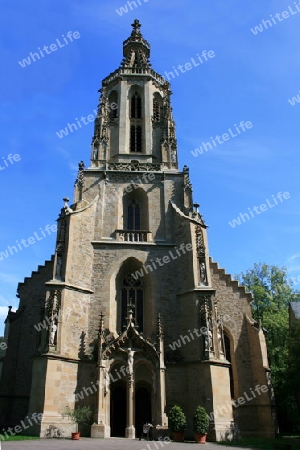 Beautiful church in Meisenheim, Germany    Eine sch?ne Kirche in Meisenheim ,Deutschlandy