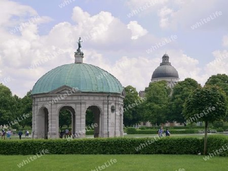 M?nchen - Hofgarten mit Pavillion